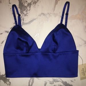 Marciano Blue Crop Tank